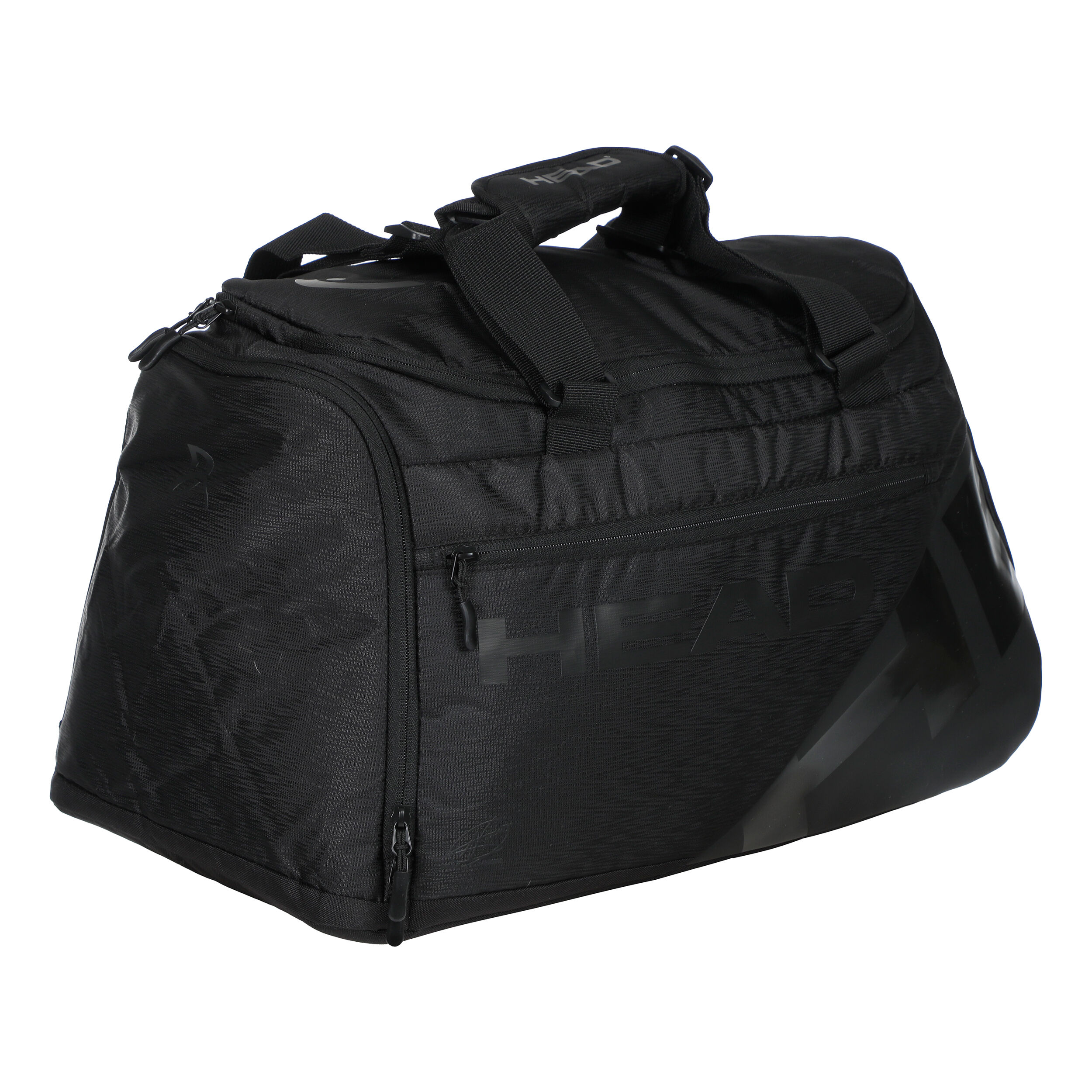 ★athe★ RUBAN Dark Grey Ribbon Duffel Bag Duffel Bag in Textured Heather Grey | Ping Europe