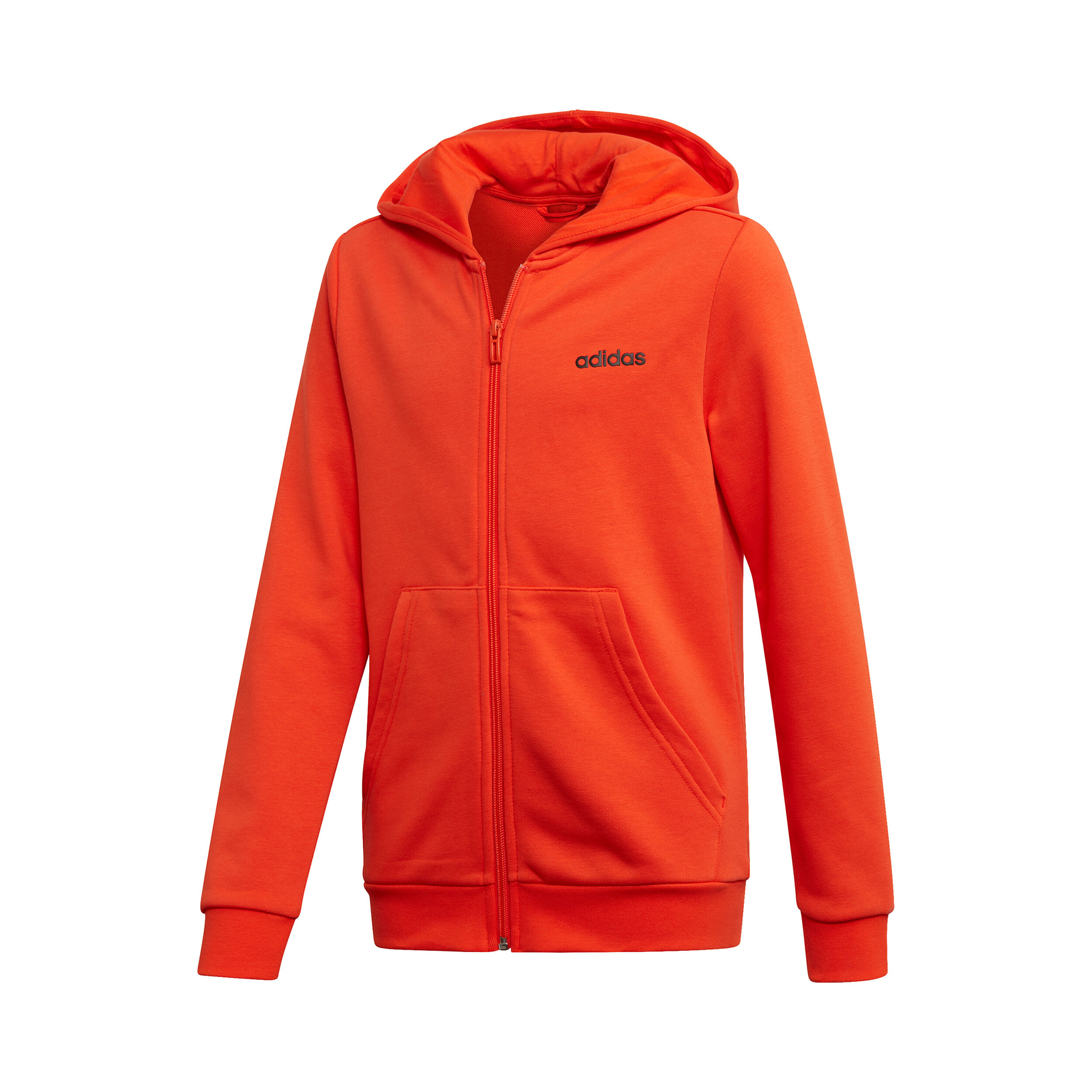 Adidas orange zip shop hoodie