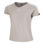 Endless Clothing Endless Mesh T-Shirt Women-Cream