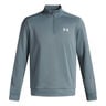Quarter Half-Zip Long sleeve Men-light blue