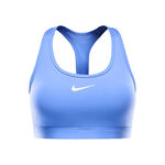Nike Clothing Nike Swoosh Medium Sports bras Women - light blue, white