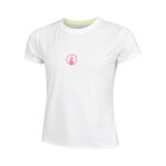Quiet Please Clothing Quiet Please Retriever T-Shirt Girls - white, pink