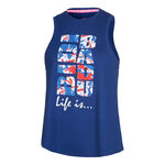 BIDI BADU Clothing BIDI BADU Rami Lifestyle Tank Top Women-Dark Blue