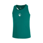 Quiet Please Tennis apparel Quiet Please Racerback Tank top Girls-green