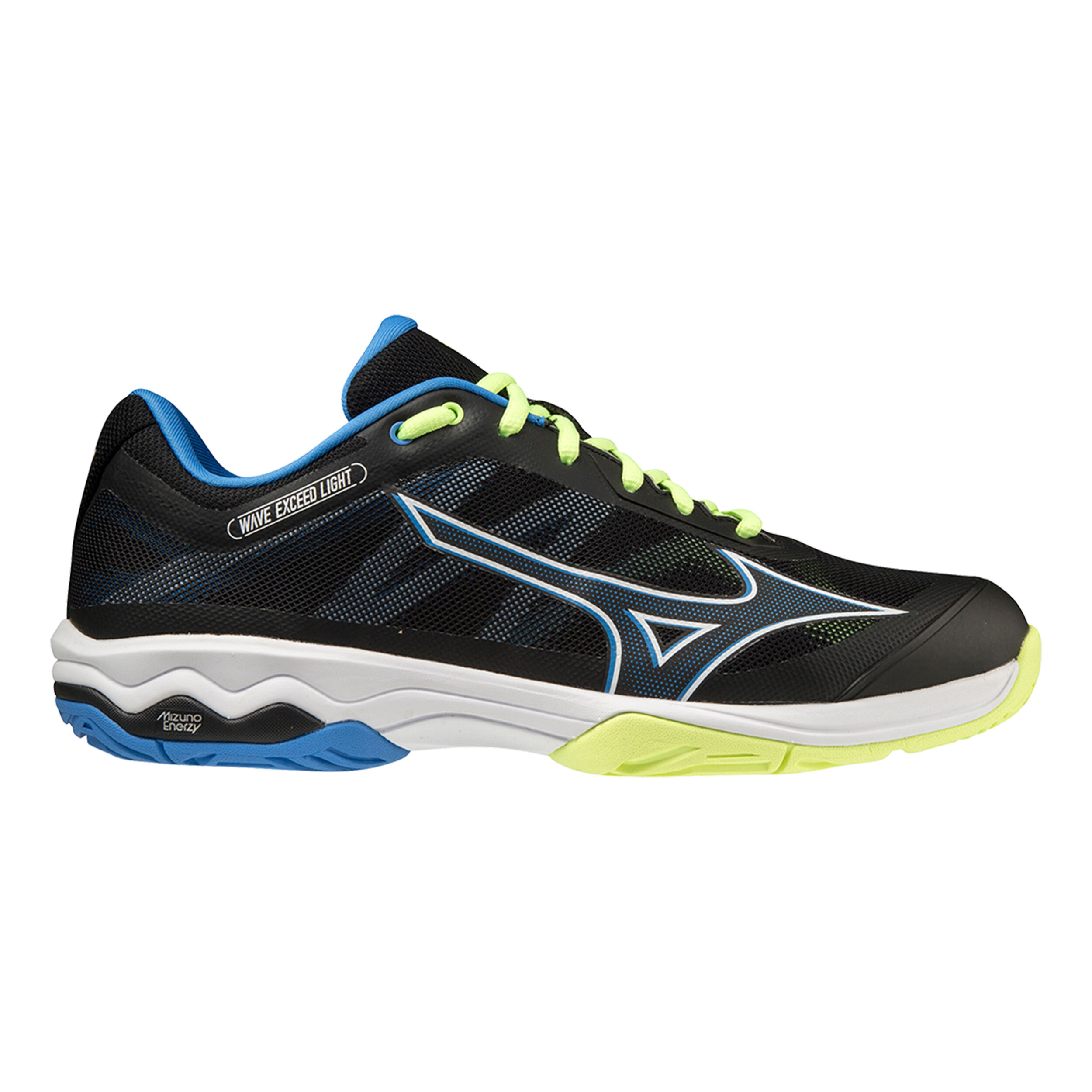 Buy Mizuno Wave Exceed Light All Court Shoe Men Black Blue online Tennis Point UK