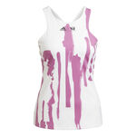 adidas Clothing adidas New York Y Tank Top Women-White,Violet