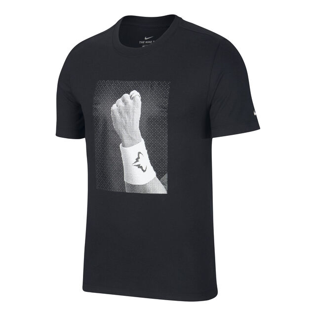 buy Nike Rafael Nadal Court Dri-Fit Graphic T-Shirt Men - Black, Grey ...