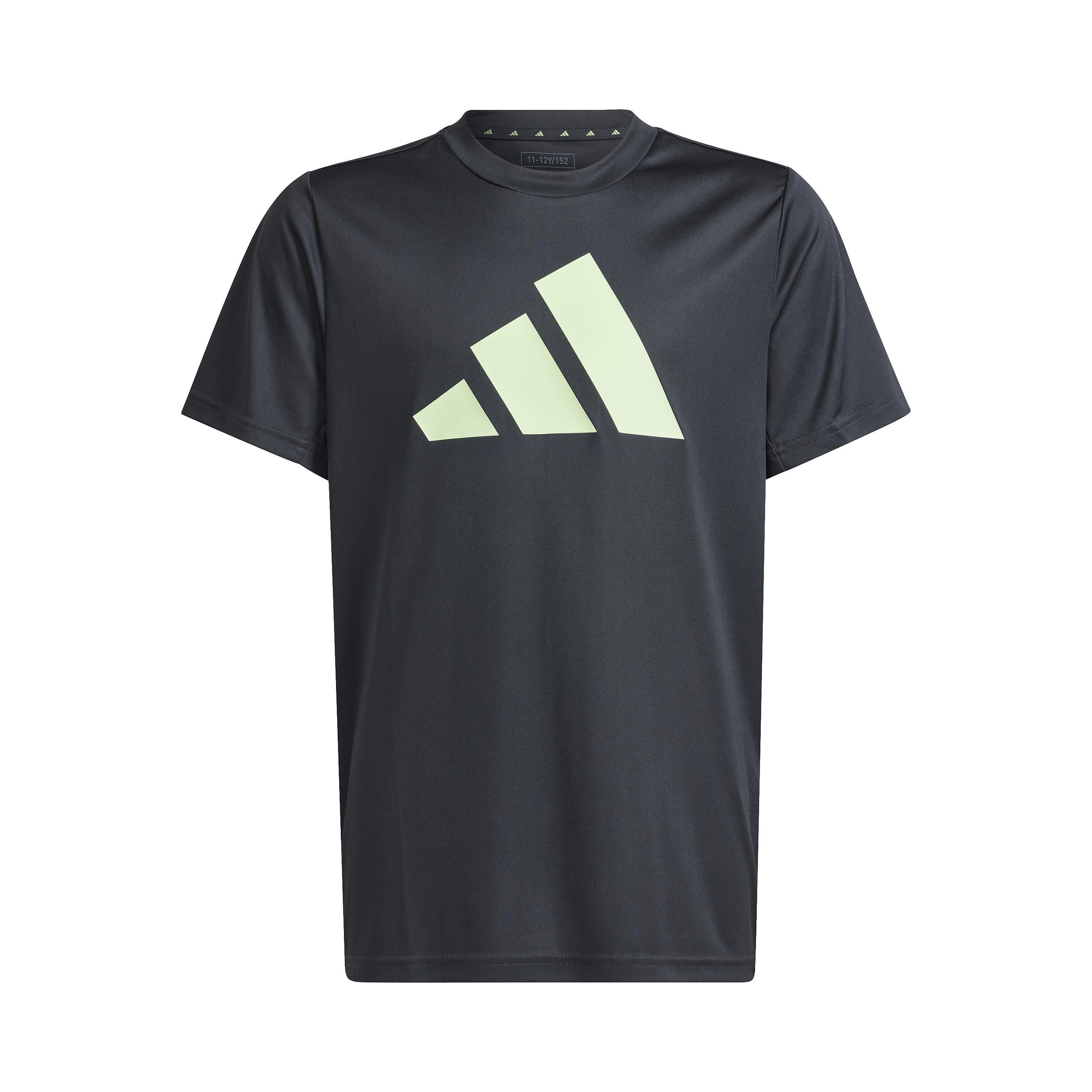 Buy adidas Logo T Shirt Boys Black Light Green online Tennis Point UK