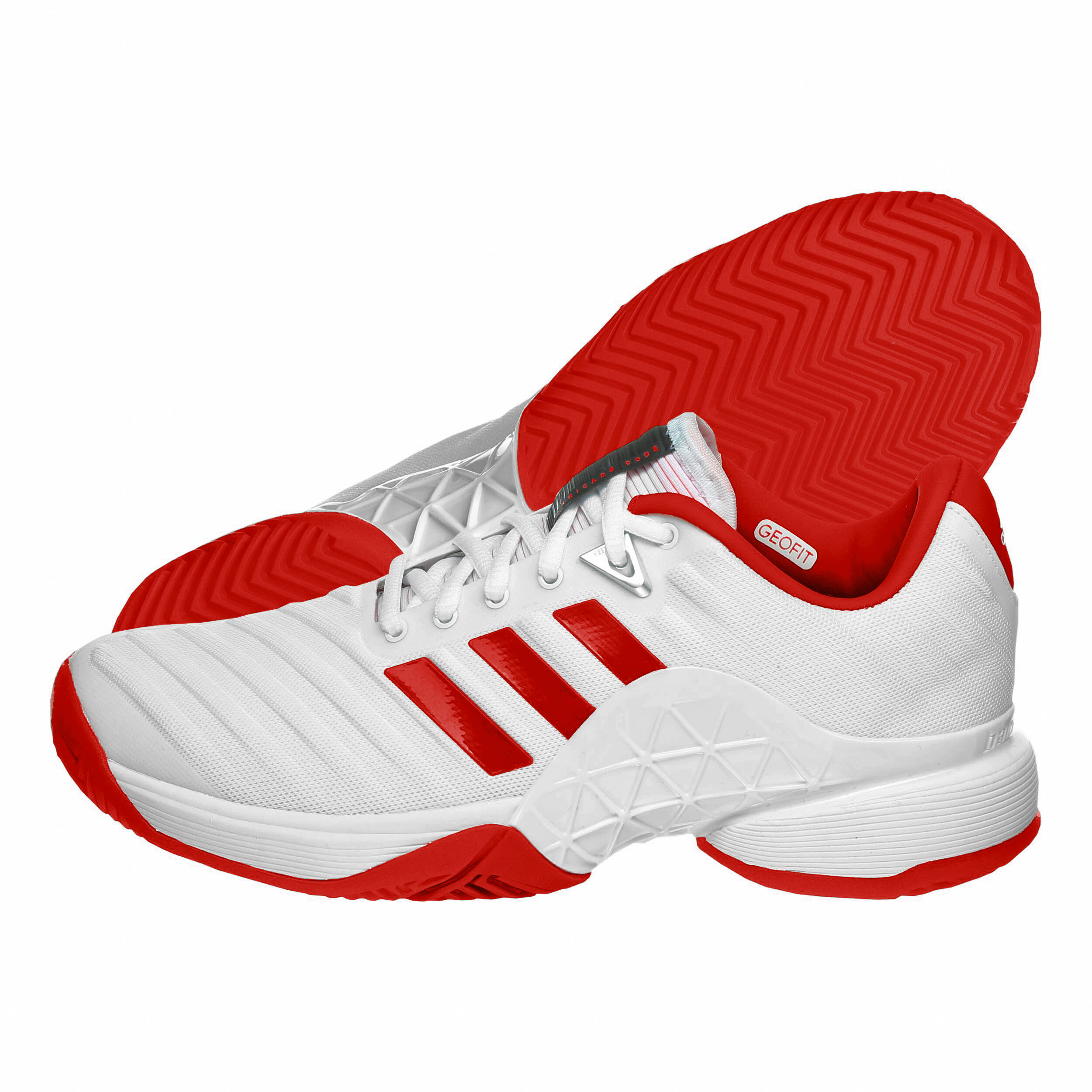 Barricade 2018 All Court Shoe Women White Red