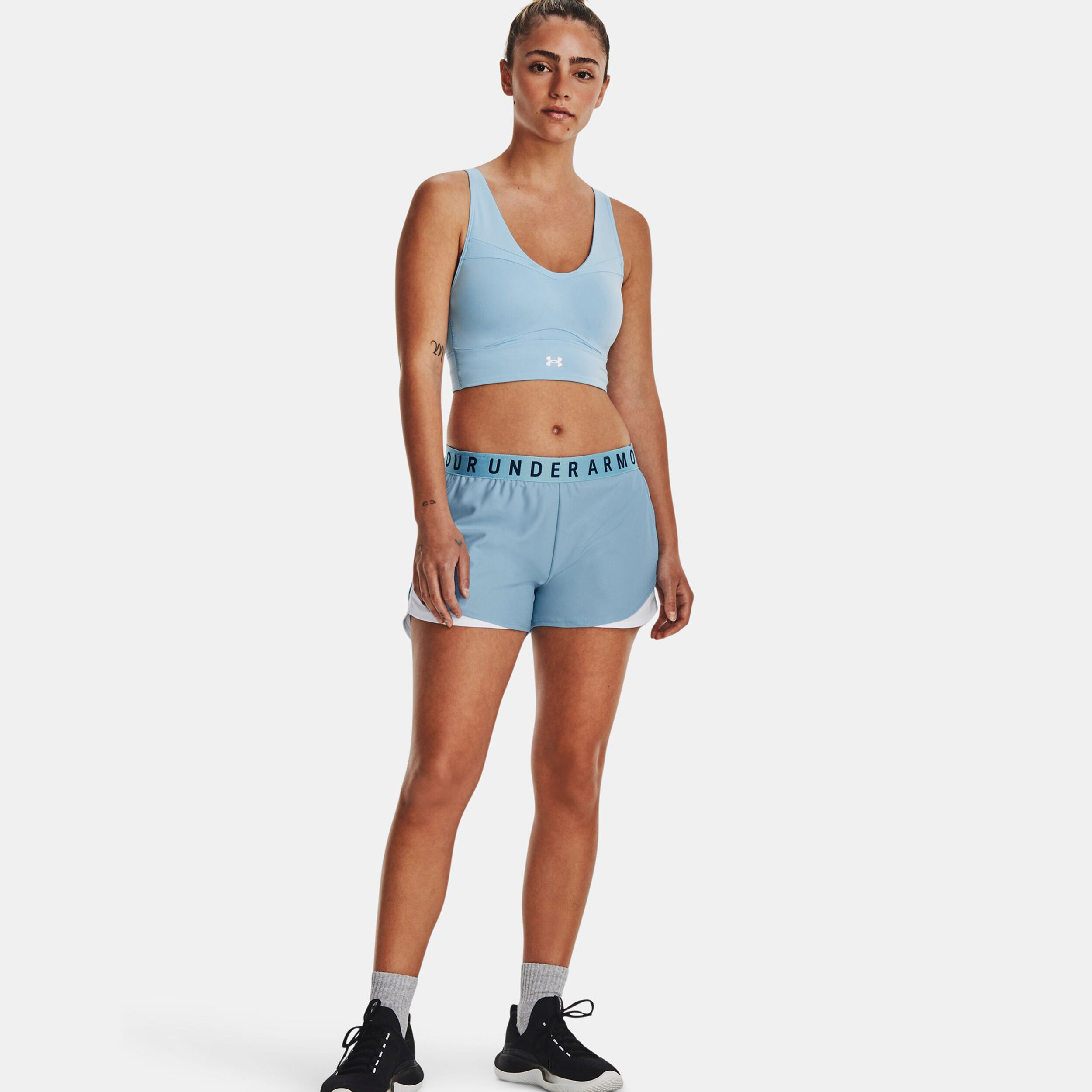 Buy Under Armour Play Up 3.0 Shorts Women Mint White online