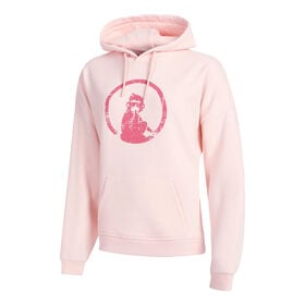 Image of Endlessly Washed Out Oversize Hoody Women-Pink