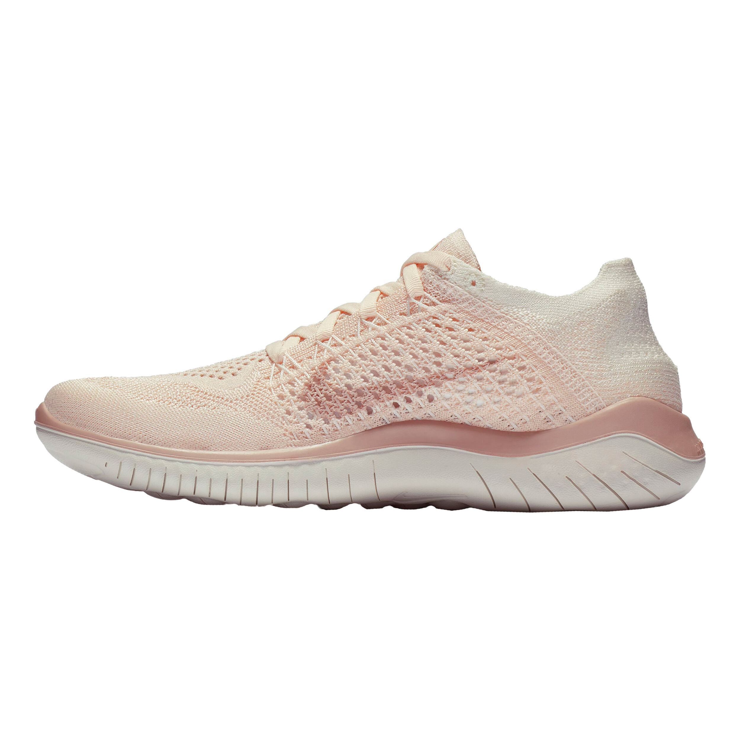 Buy Nike Free Run Flyknit 2018 Fitness Shoe Women Cream Pink online Tennis Point UK
