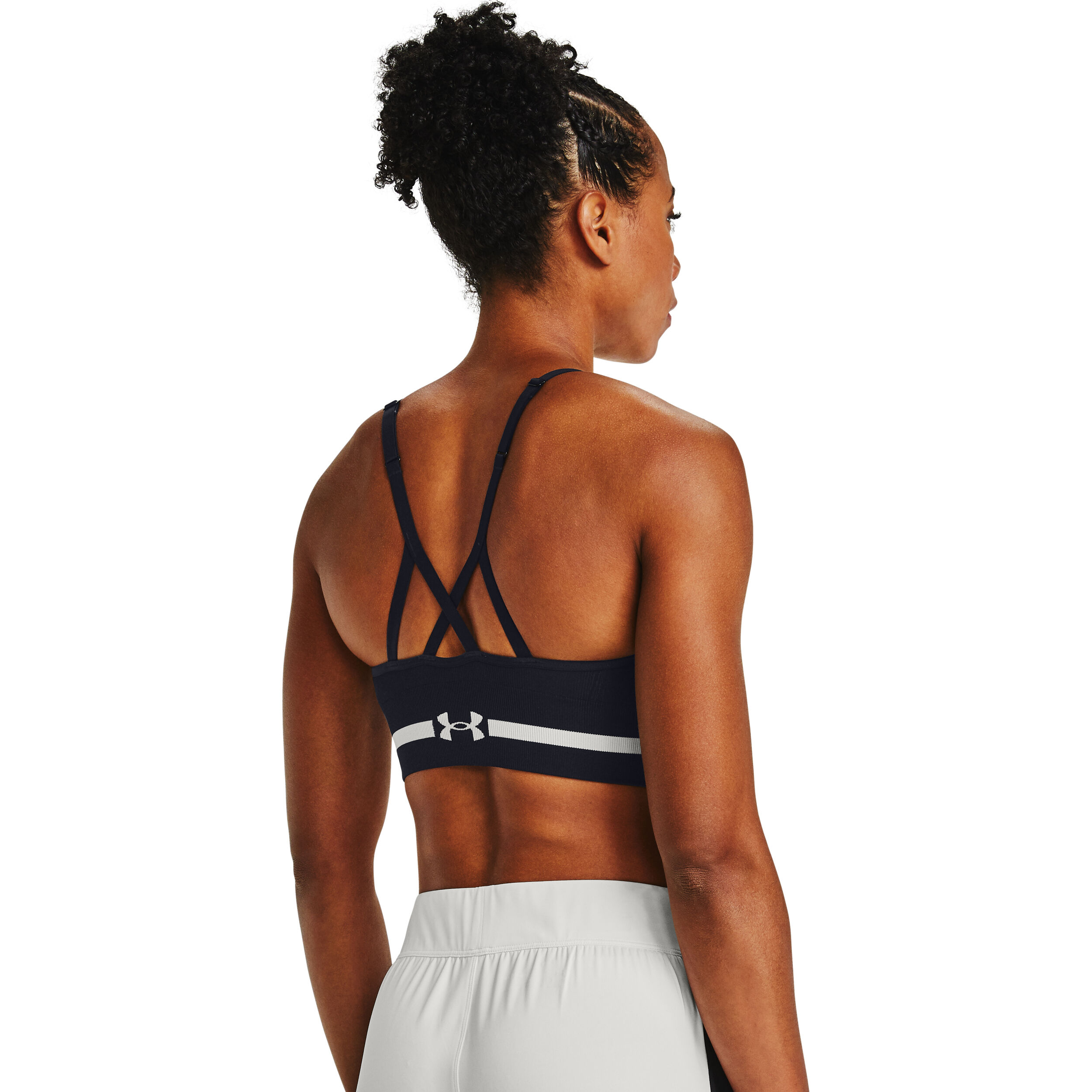 Buy Under Armour Seamless Low Long Sports Bras Women Black Lightgrey online Tennis Point UK