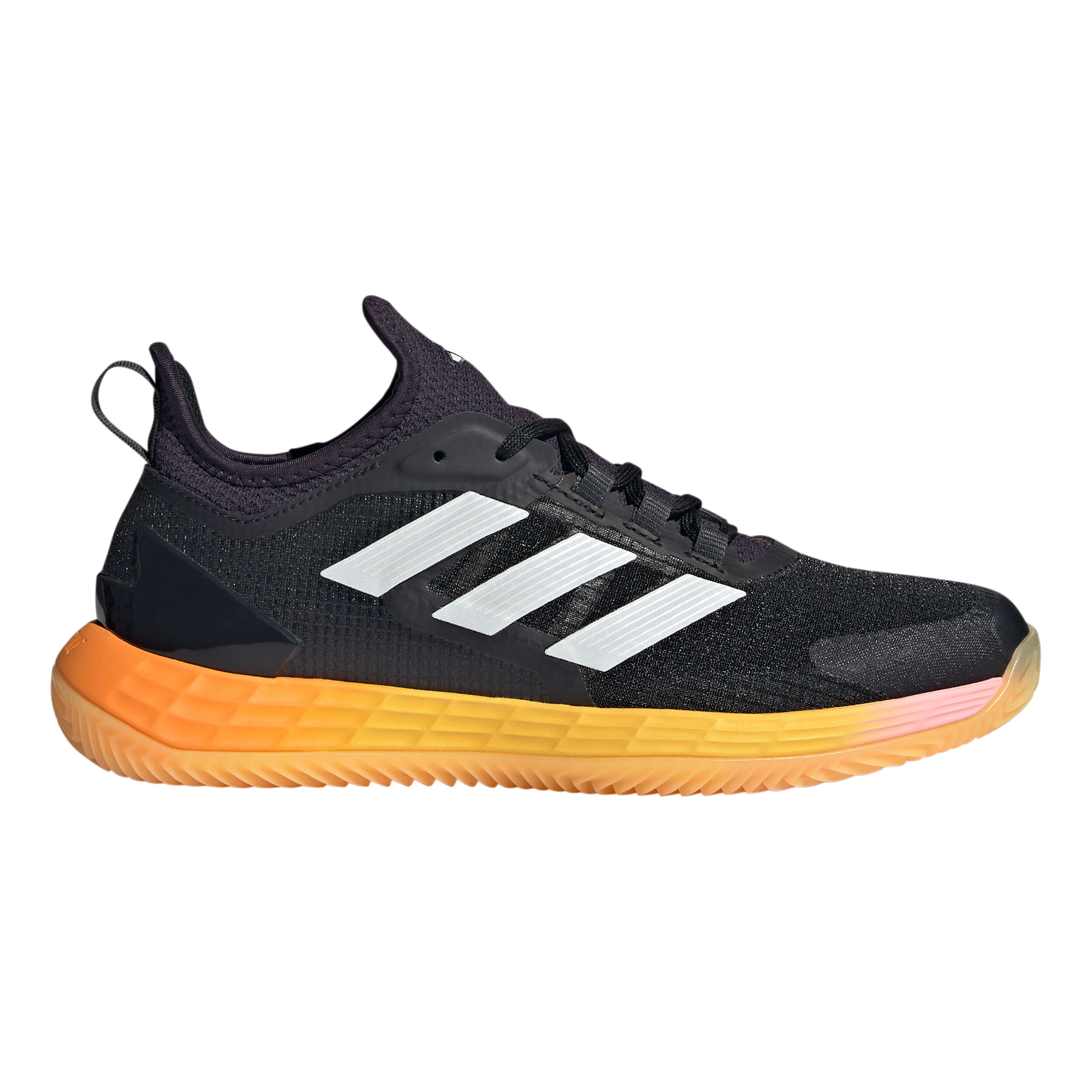Adizero Ubersonic 4.1 Clay Court Shoe Women Black Orange