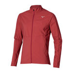 Mizuno Clothing Mizuno Premium Warm Running Jacket Men-Red