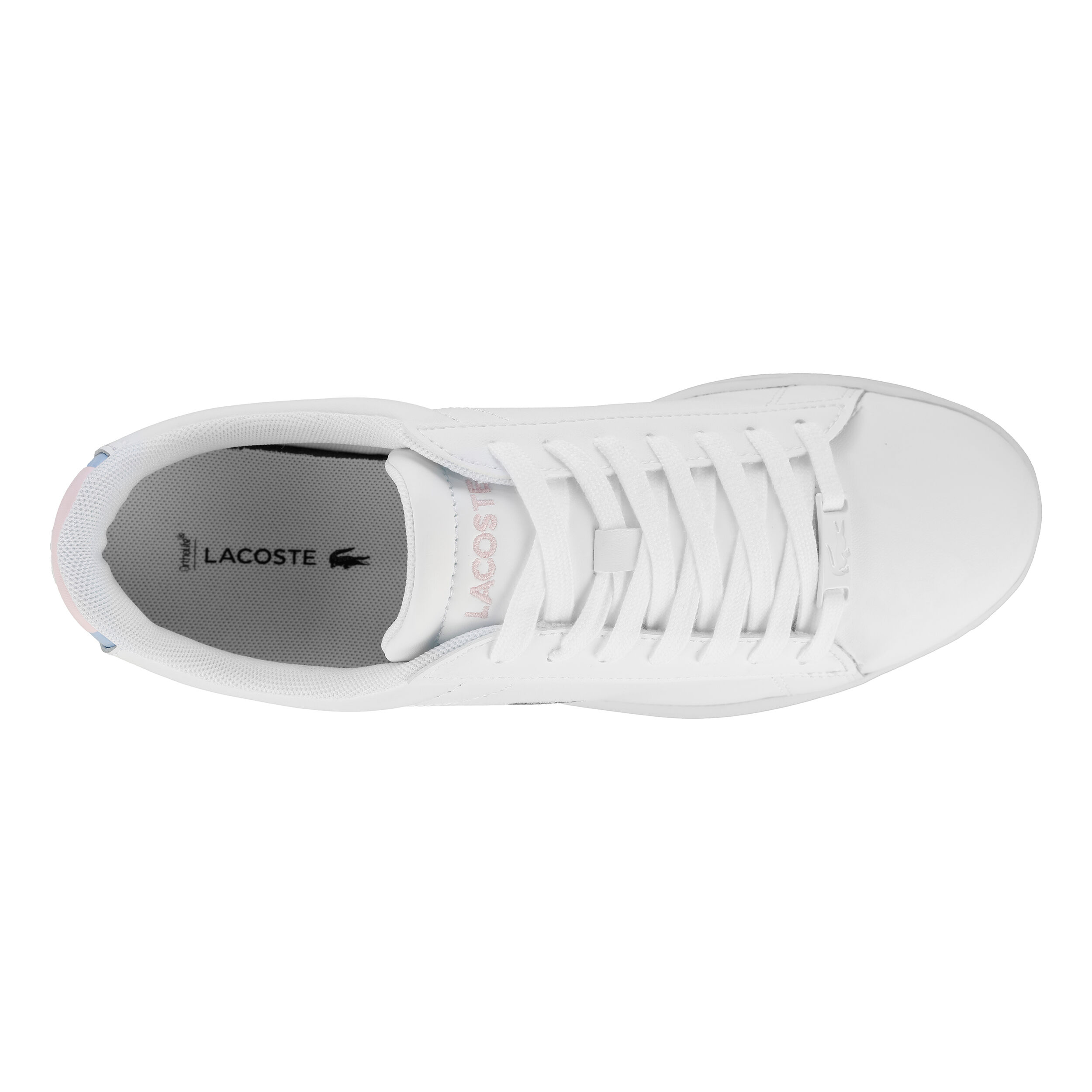 Buy Lacoste Carnaby EVO Sneakers Women White Pink online Tennis Point UK
