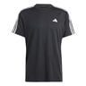 Essentials Train 3-Stripes Training T-Shirt Men-Black,White
