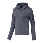 adidas Clothing adidas Own The Run Winter Half-Zip Running Shirt Women-Violet