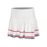 Can't Find Me Love Long Hide Out Smocked Skirt Women - white, red