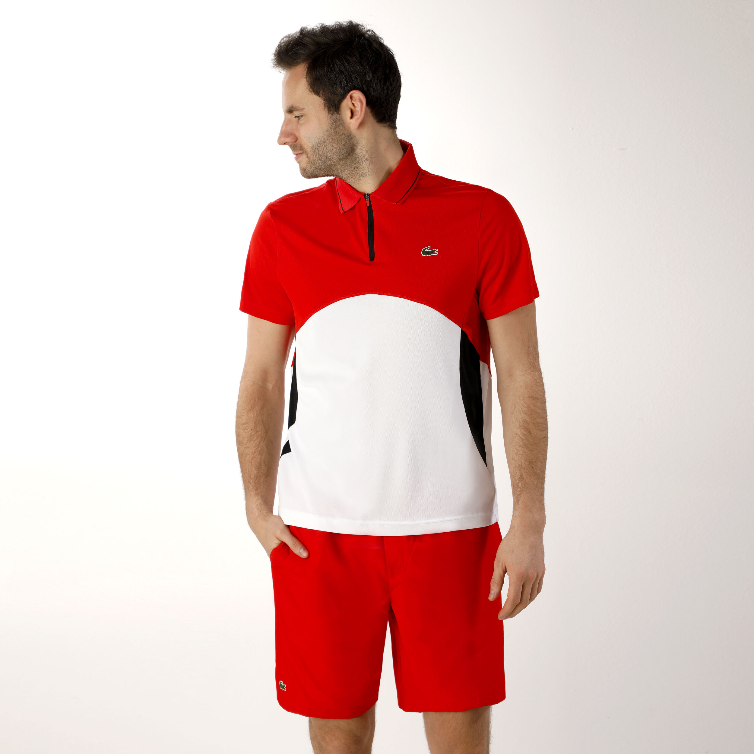 Polo et short lacoste discount