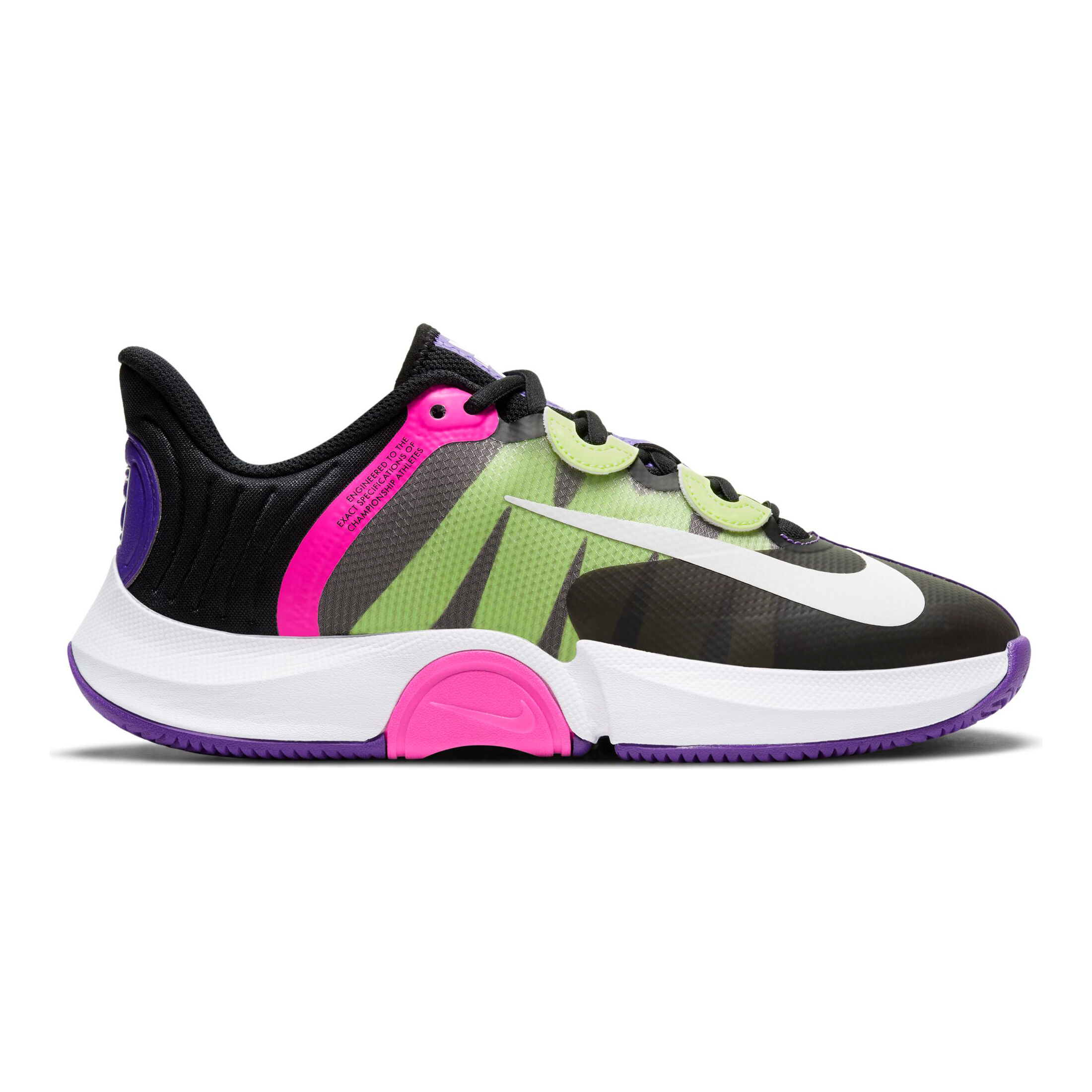 Buy Nike Air Zoom GP Turbo All Court Shoe Women Black Multicoloured online Tennis Point UK