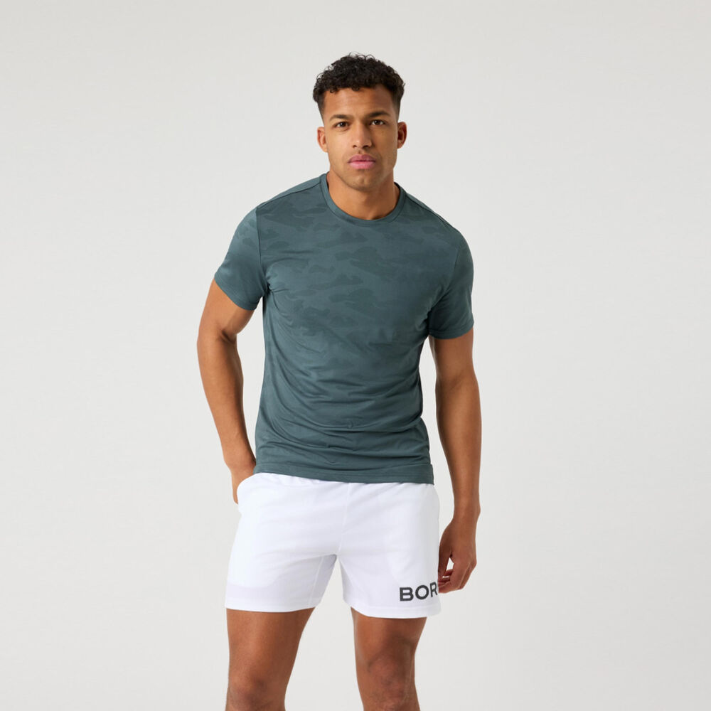 Björn Borg Performance T-Shirt Men dark_green Björn Borg Performance T-Shirt Men dark_green