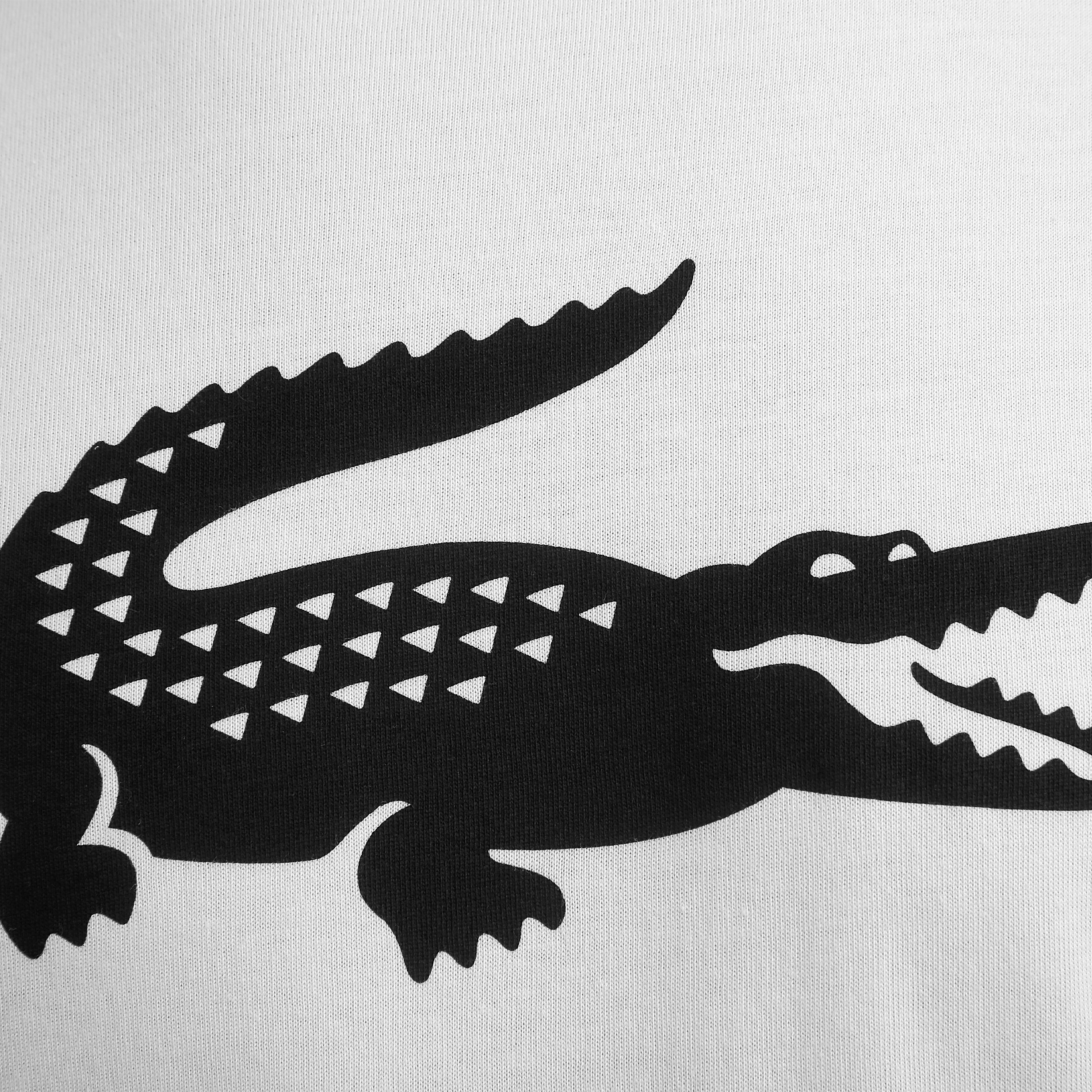 Logo lacoste hot sale blanc