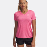 Under Armour Clothing Under Armour Tech Twist T-Shirt Women-Pink,White