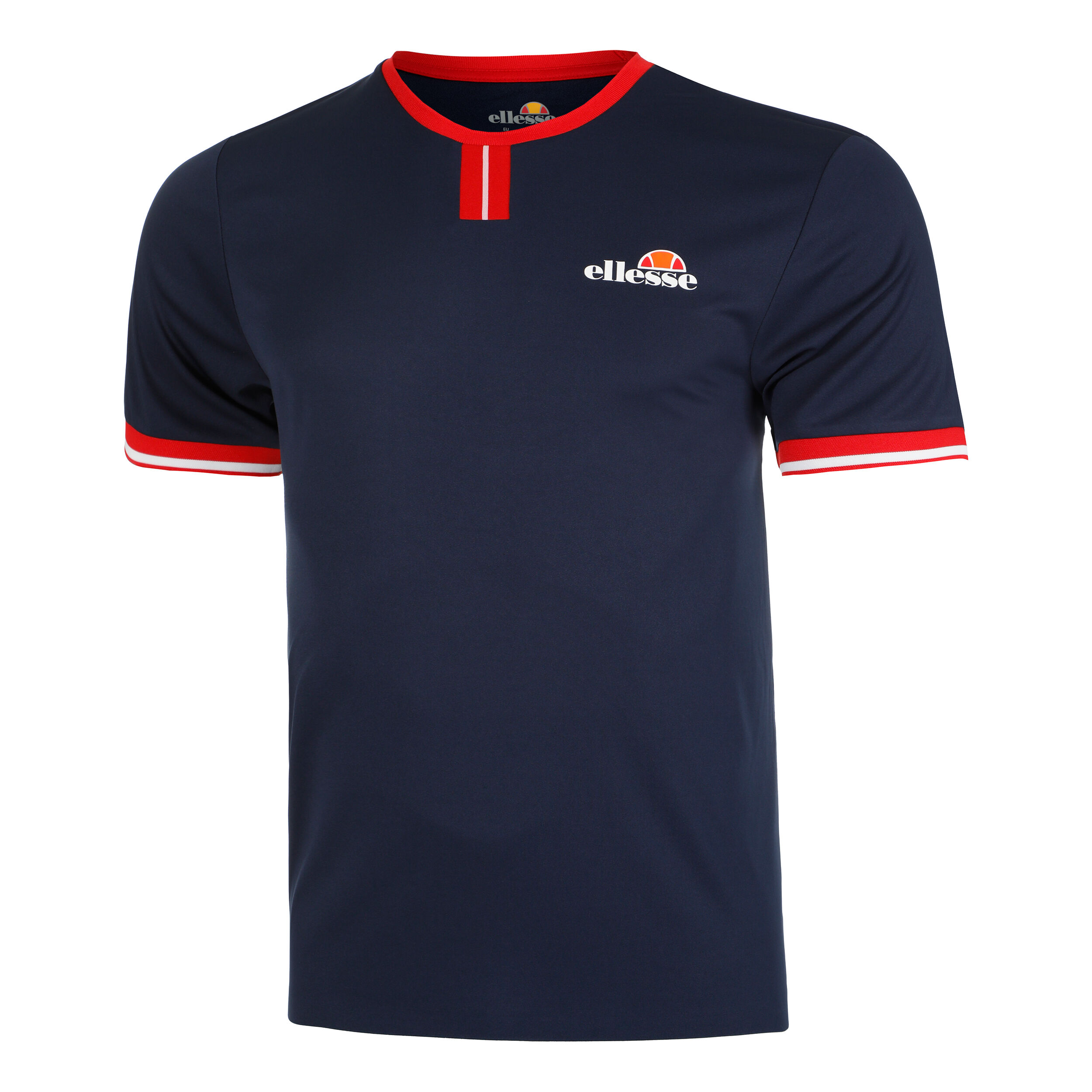 Buy Ellesse Clinton T Shirt Men Dark Blue Red online Tennis Point UK