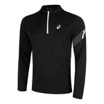ASICS Clothing ASICS Icon 1/2 Zip Running Shirt Men-Black
