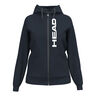Club Original Full Zip Hoodie Women-Dark Blue