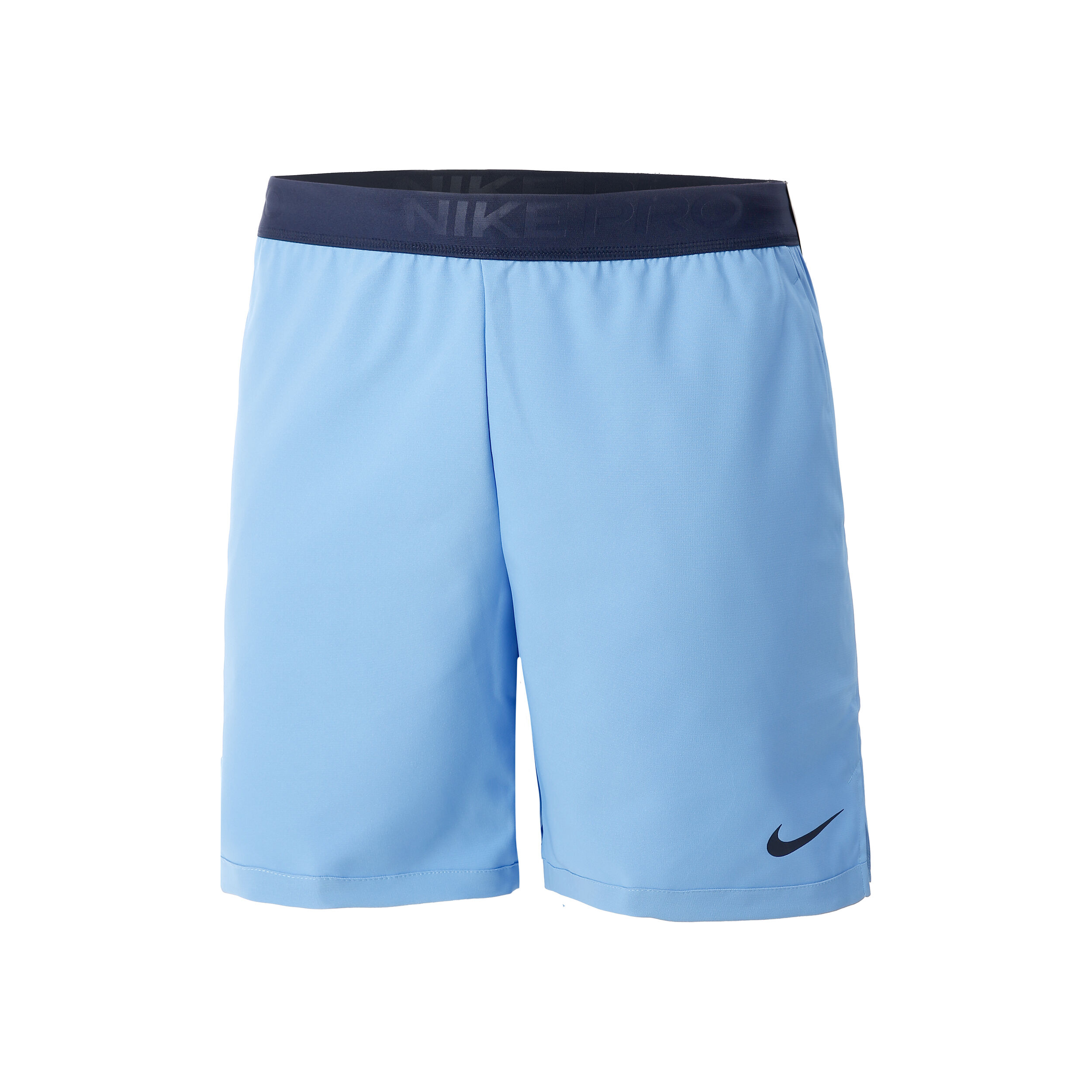 Light blue online nike pro shorts