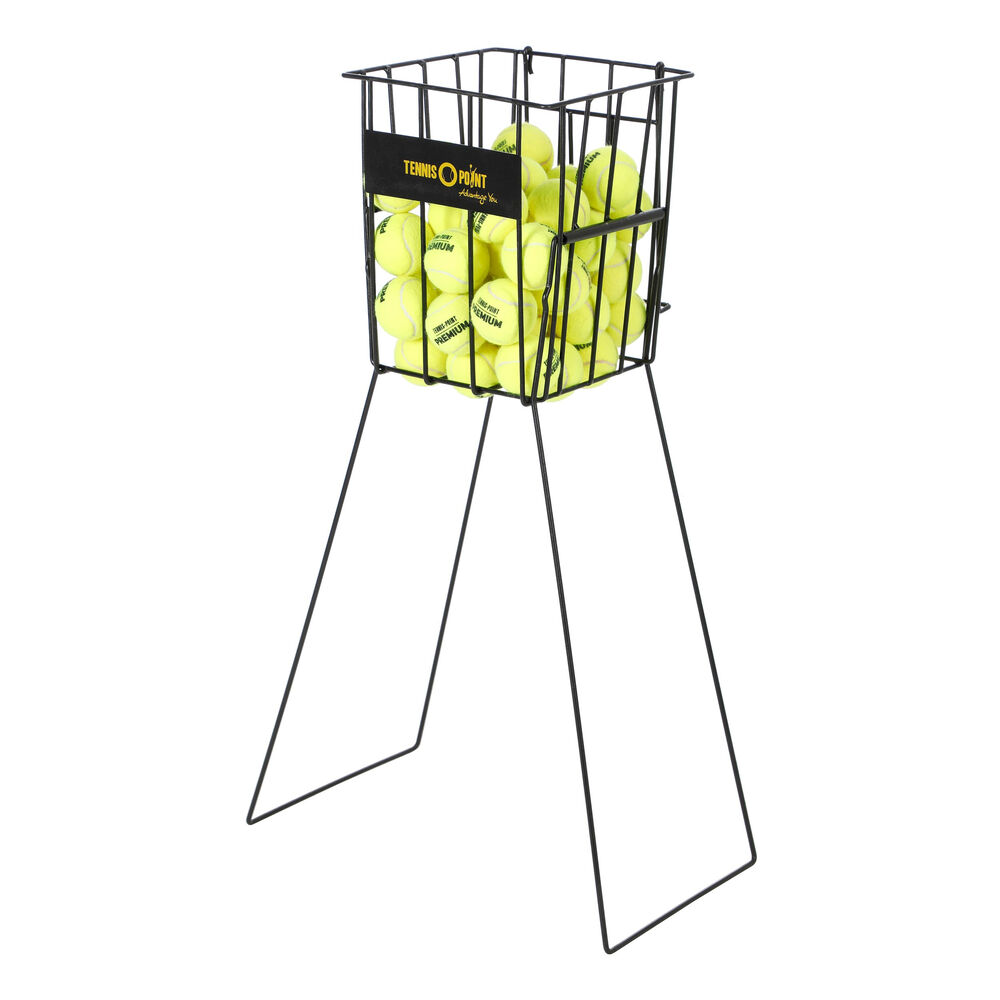 Tennis-Point Ball Basket-Black