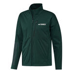 adidas Clothing adidas Terrex XPR Softshell Running jacket Men-green