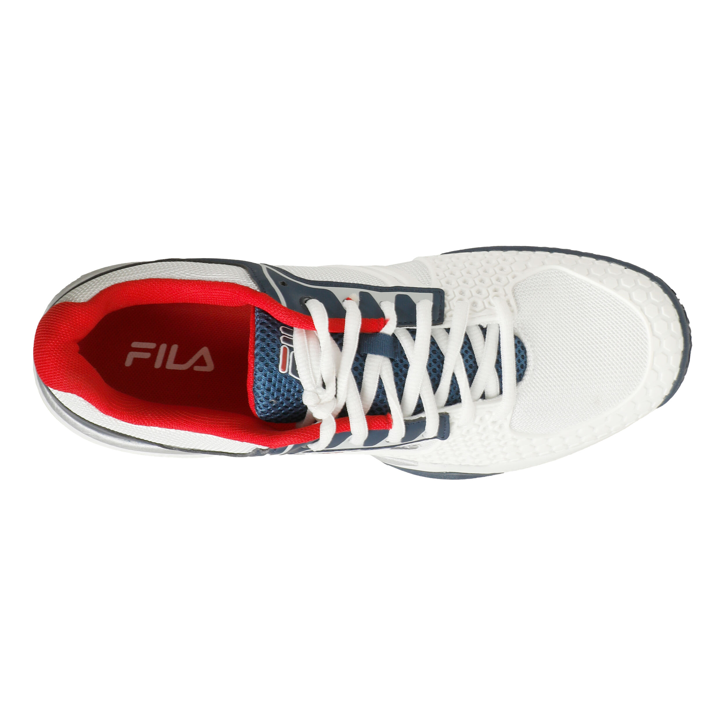 Buy Fila Sabbia Lite Clay Court Shoe Men White Dark Blue online