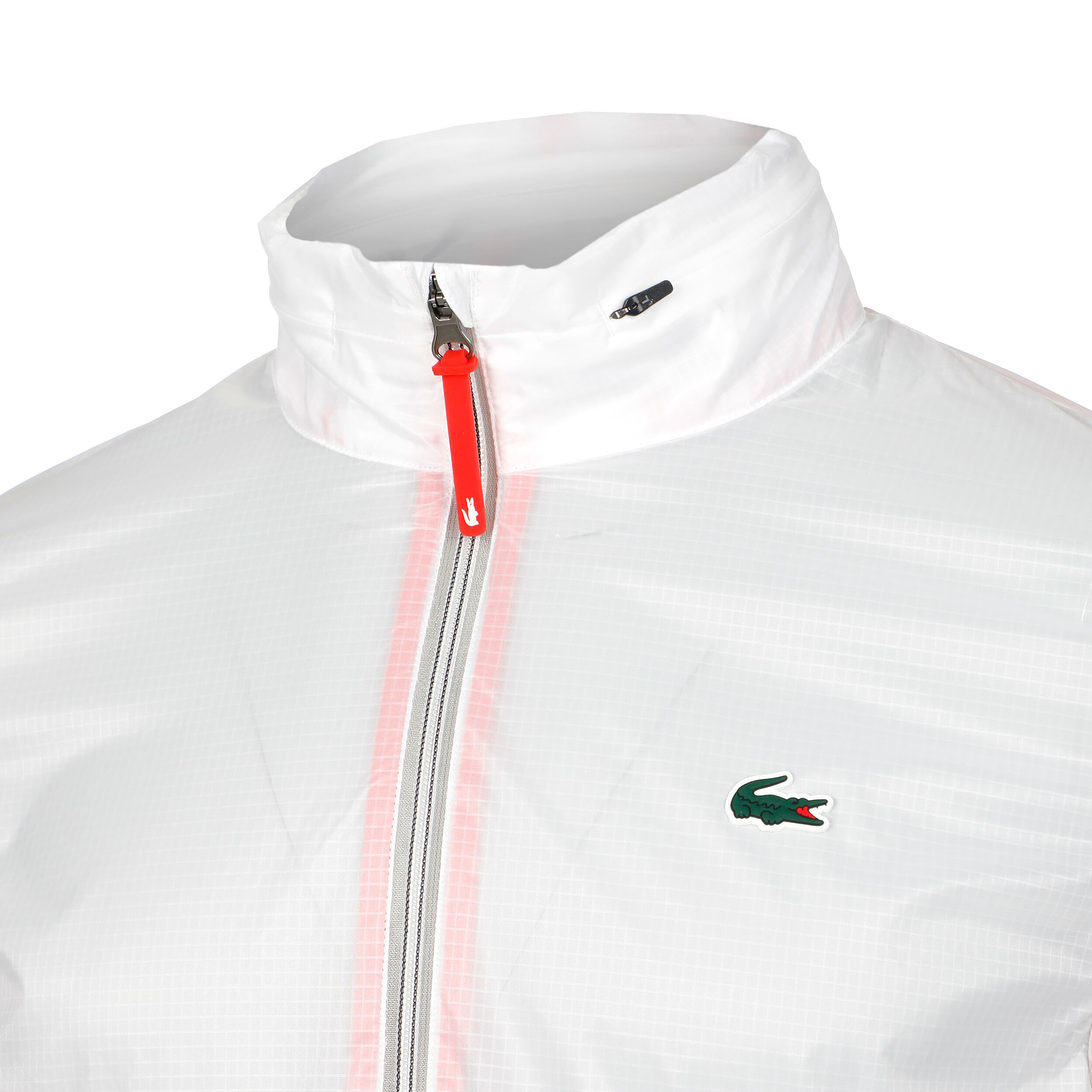 Mens white lacoste jacket 2025