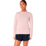 Road Seamless Running shirt Women-rose, red