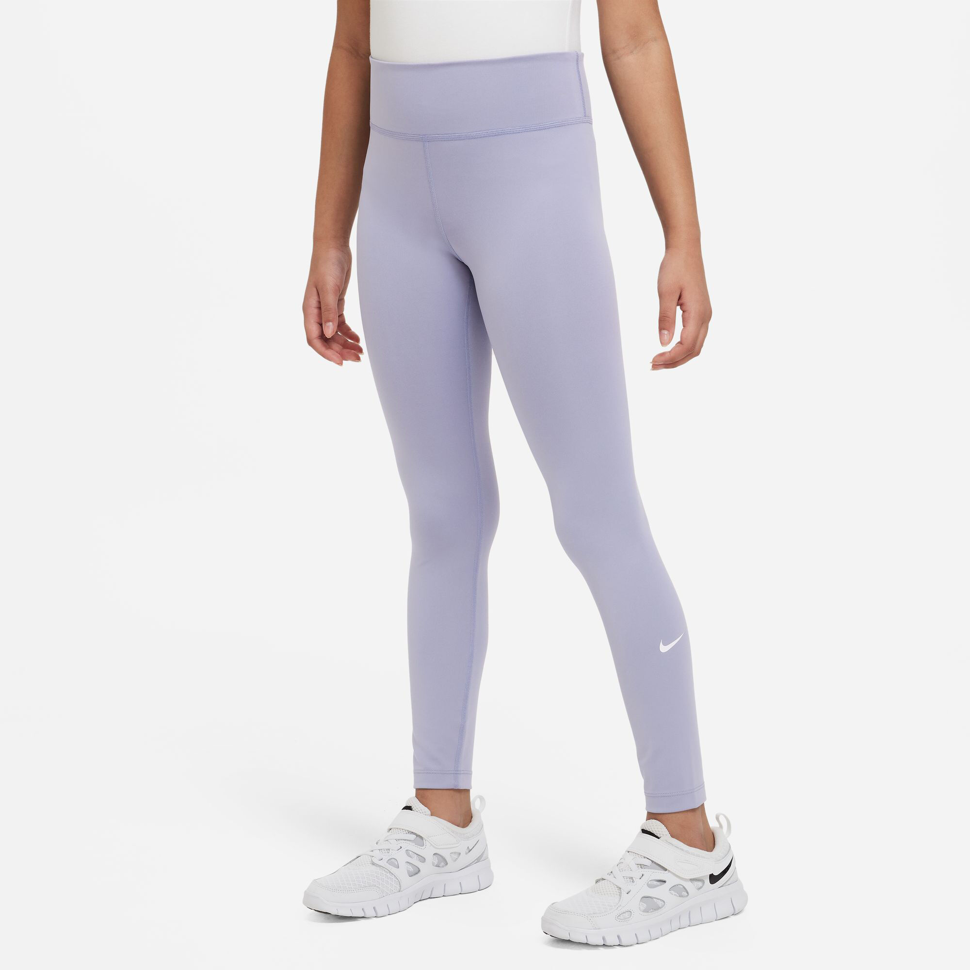 Nike dri fit purple sales leggings