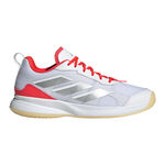 adidas Tennis shoes adidas AvaFlash All Court Shoe Women-White,Red