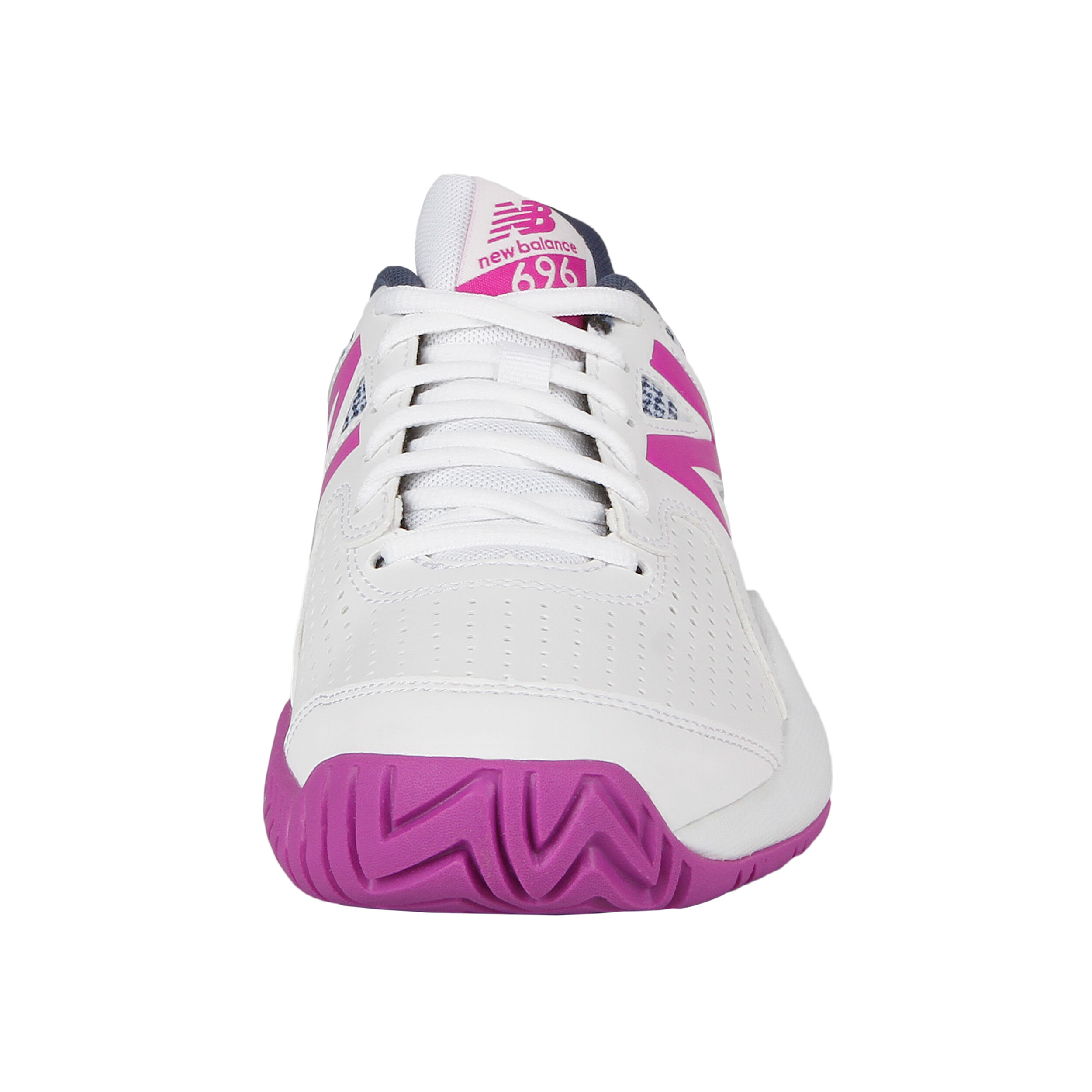 Buy New Balance 696 V3 All Court Shoe Women White Violet online Tennis Point UK