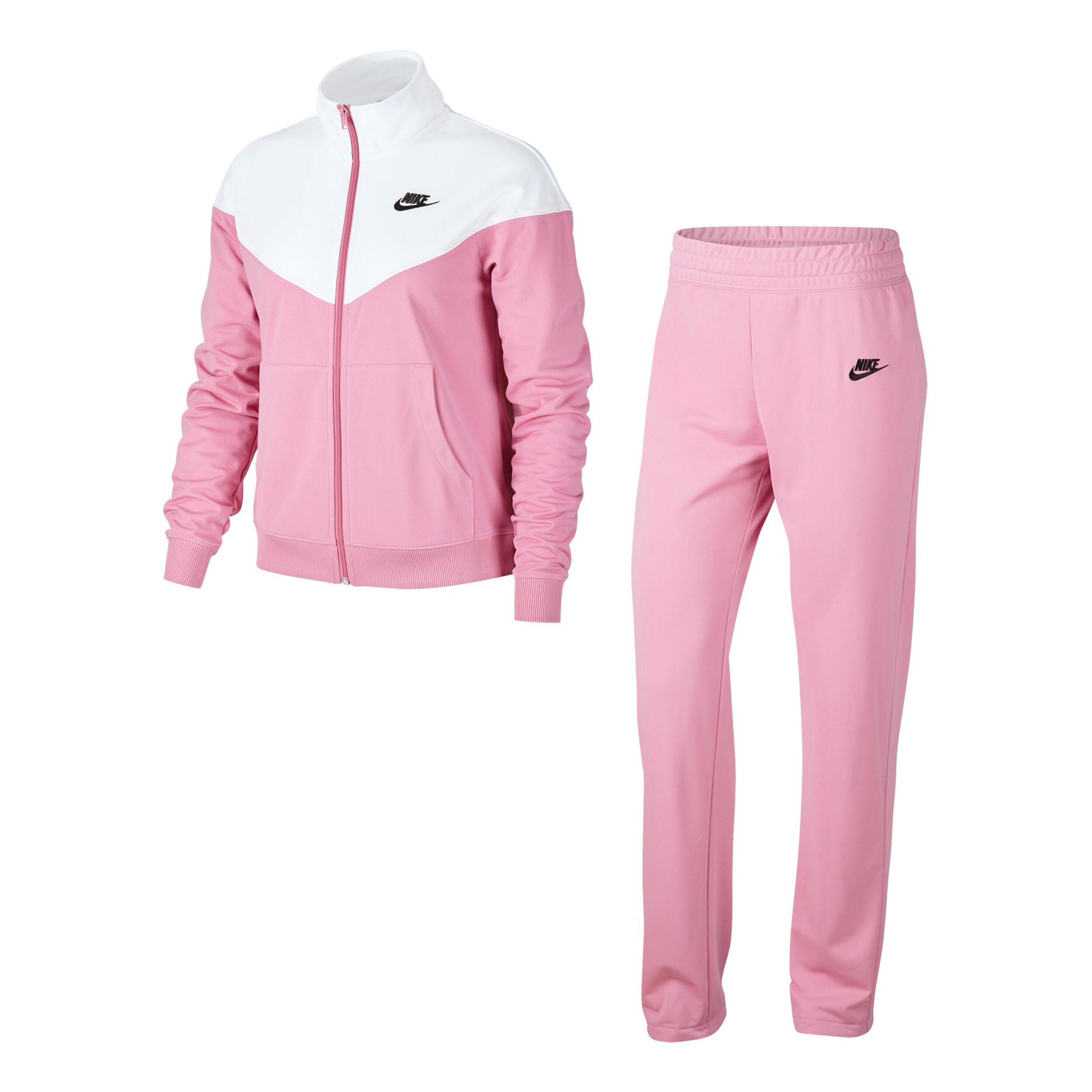 pink tracksuit nike