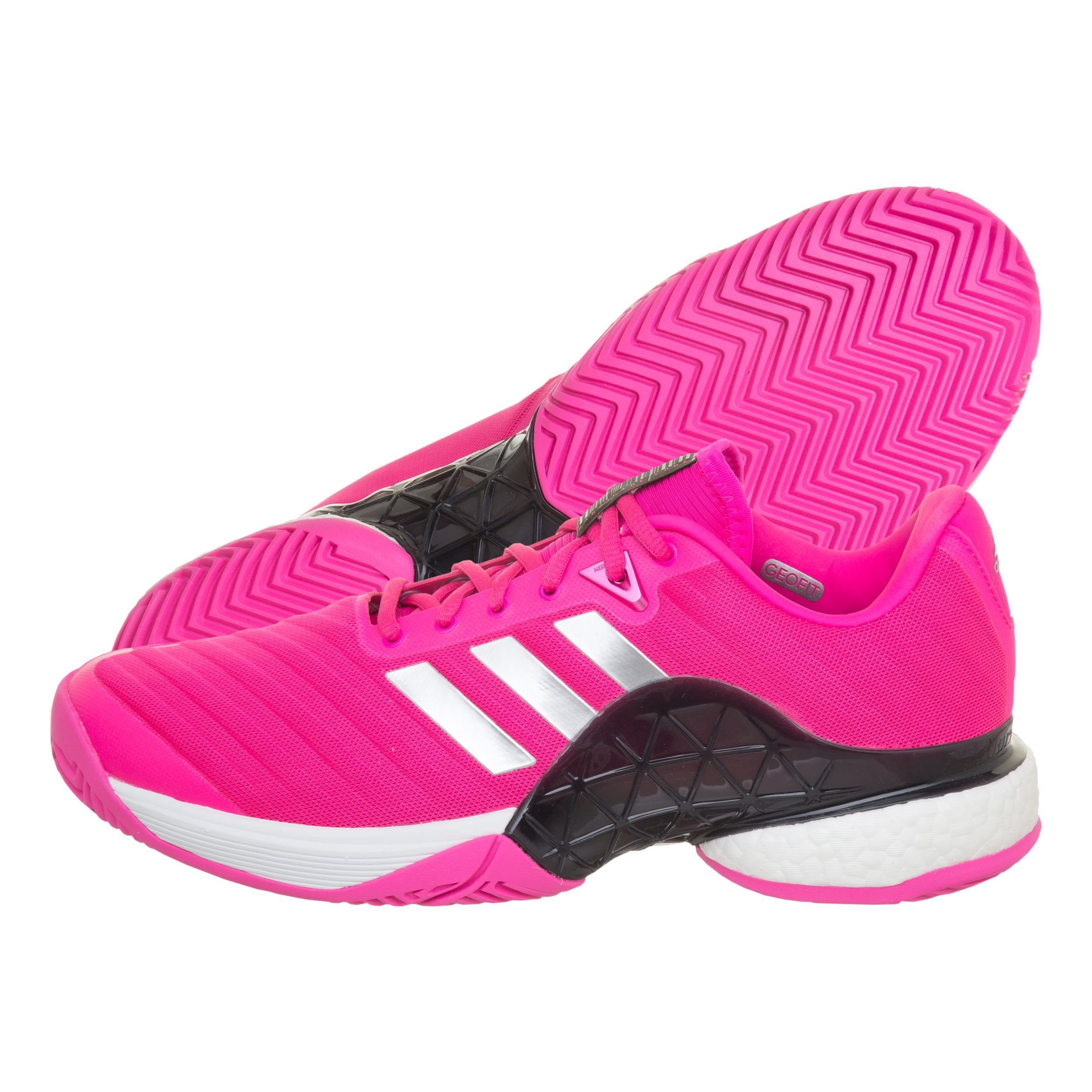 Barricade 2018 Boost All Court Shoe Men Pink White