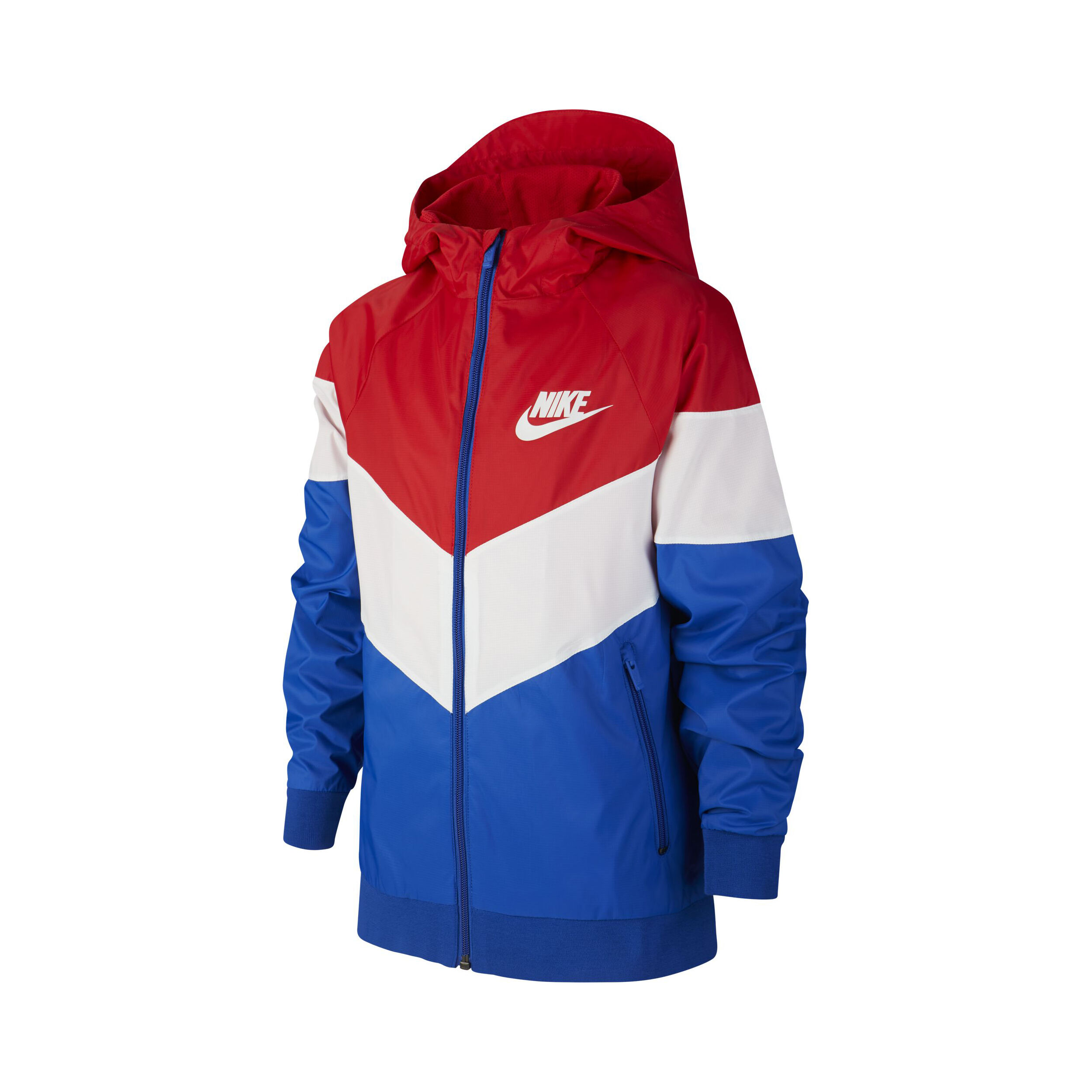 Sportswear Windrunner Training Jacket Boys Blue White