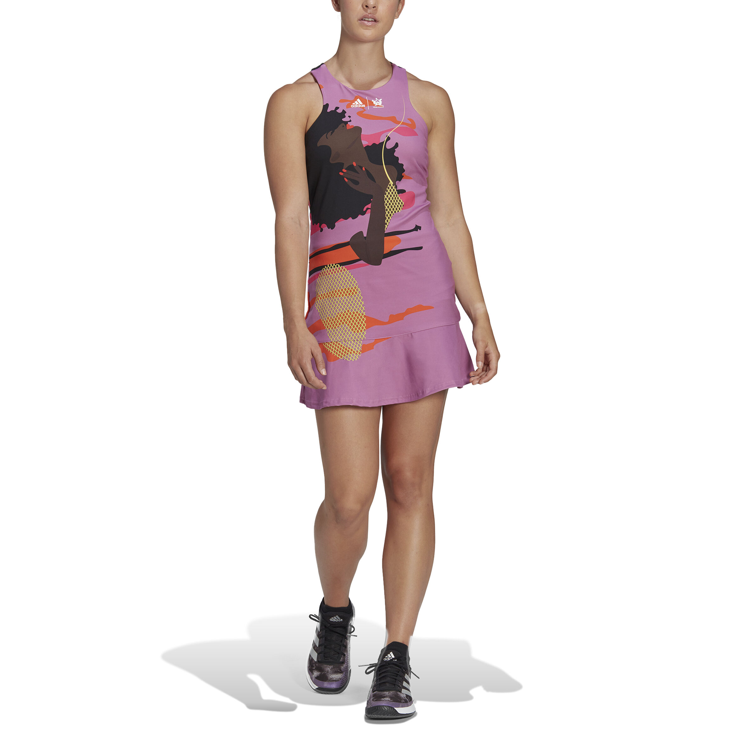 Buy adidas New York Y Dress Women Lilac Multicoloured online Tennis Point UK
