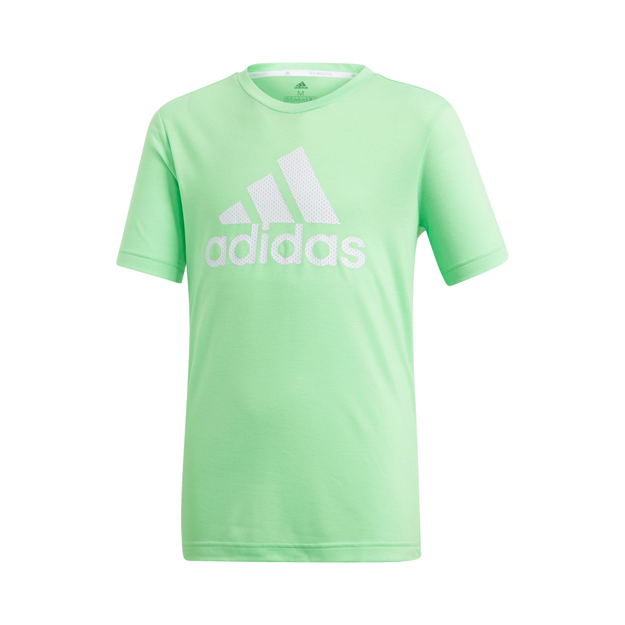 buy adidas Prime T-Shirt Boys - Lime, White online | Tennis-Point