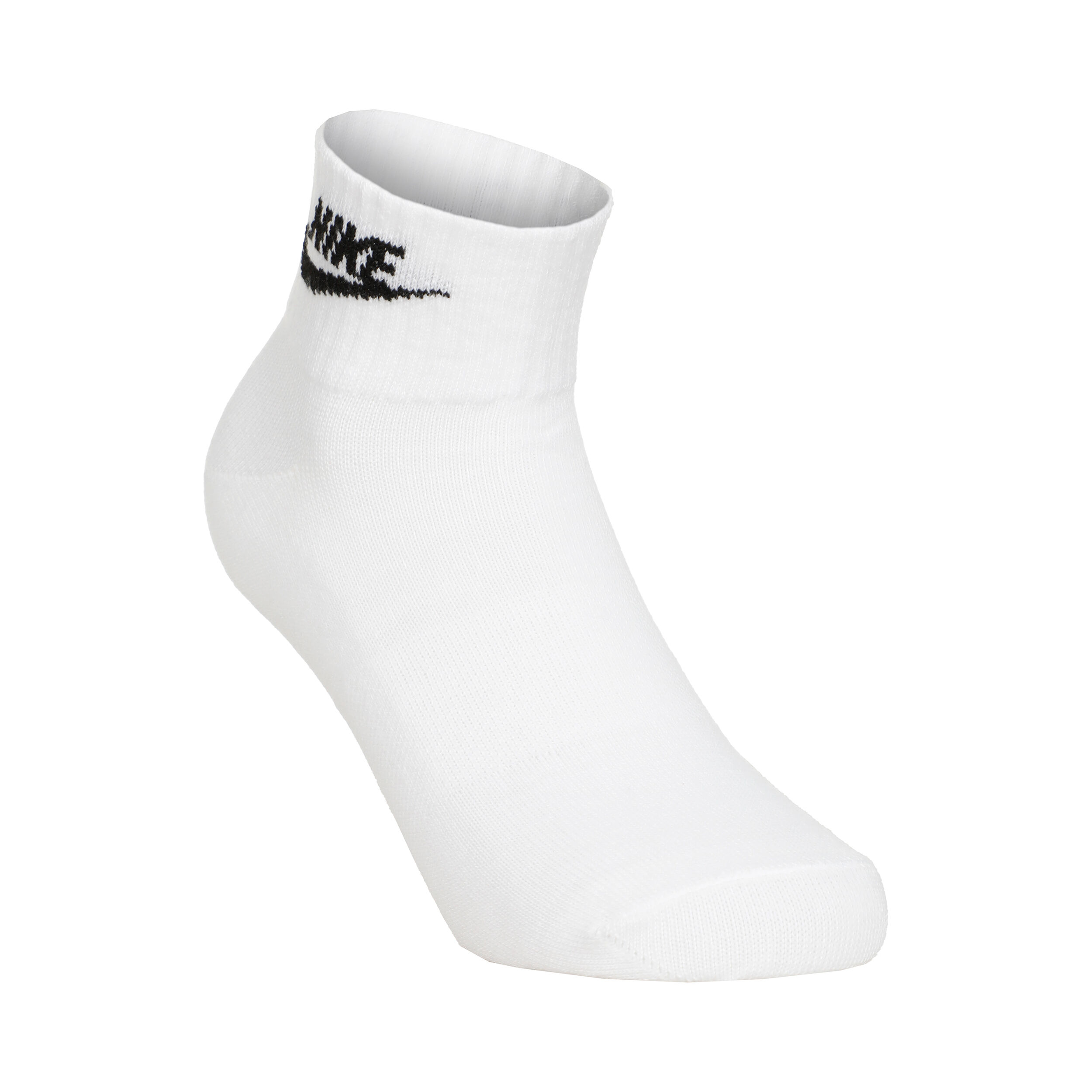 Nike white socks ankle clearance