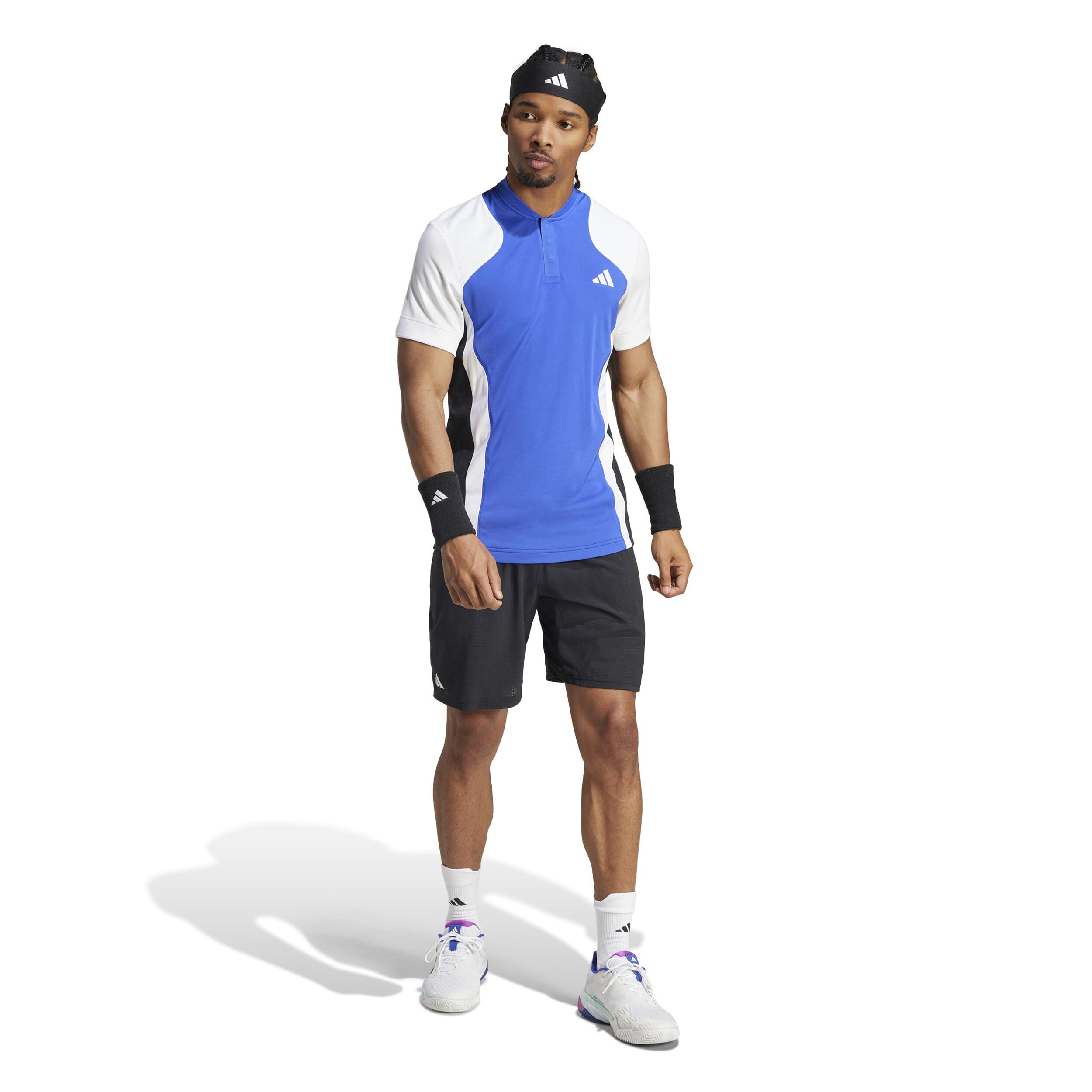 Buy adidas Freelift FR Pro Polo Men Blue Multicoloured online Tennis Point UK