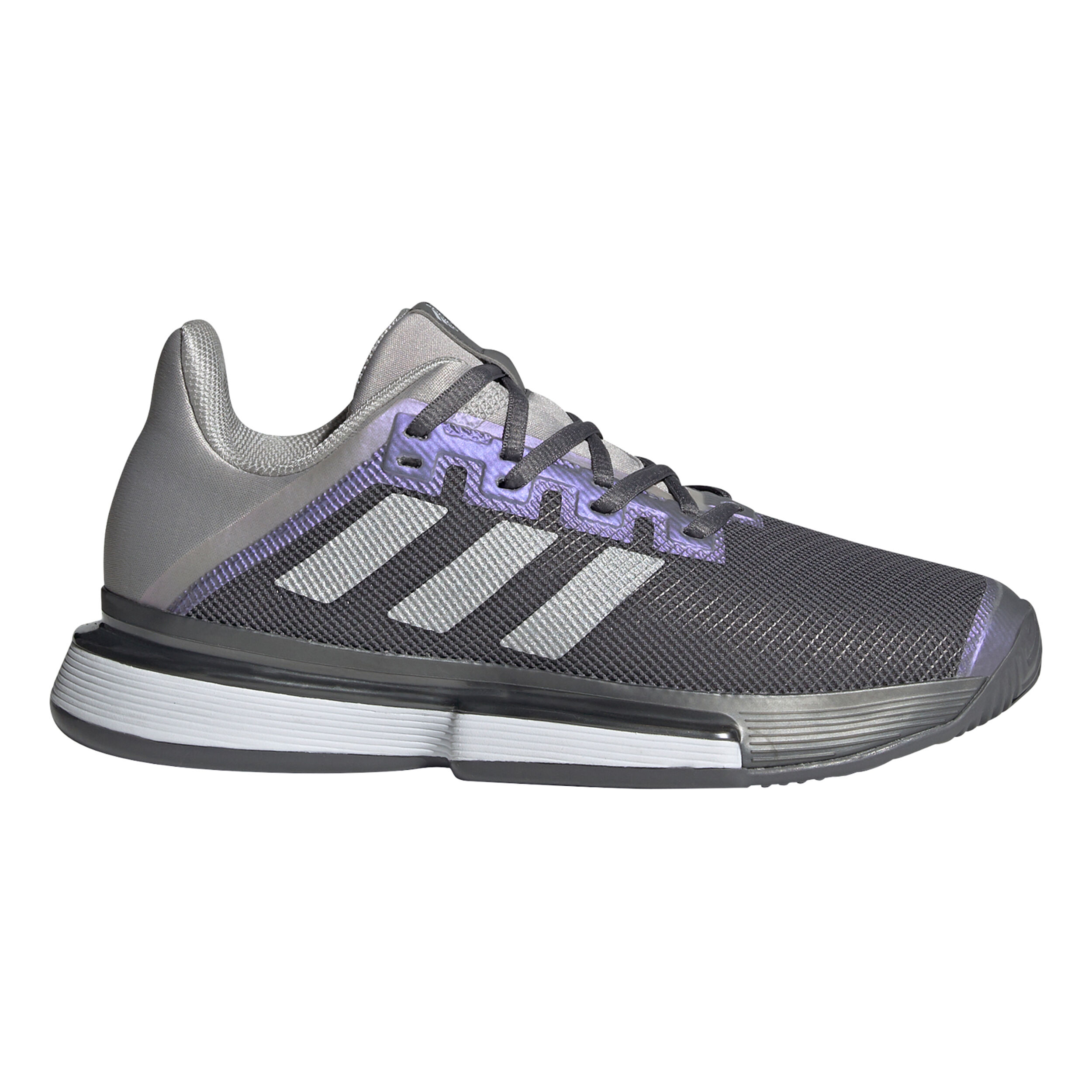 SoleMatch Bounce All Court Shoe Women Dark Grey Grey