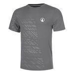 Quiet Please Clothing Quiet Please Receiver Embossed T-Shirt Men - grey, white