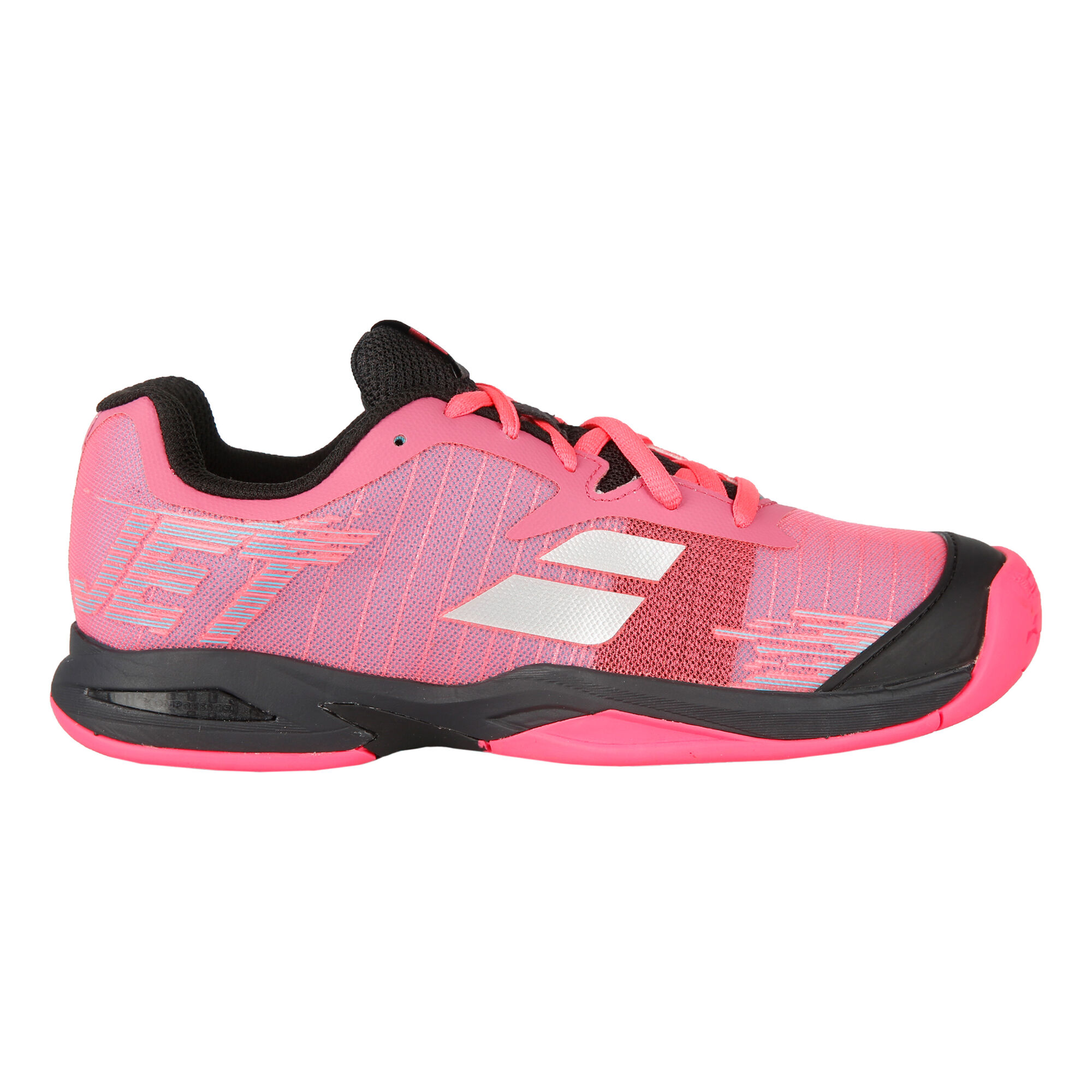 buy Babolat Jet All Court Shoe Kids - Pink, Black online | Tennis-Point